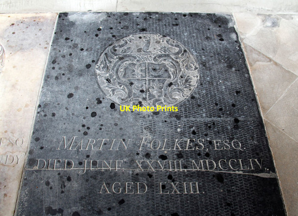 Photo 6"x4" St Mary, Hillington - Ledger slab Flitcham c2014