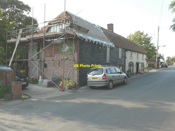 Photo 6"x4" Progress of building work to Preston Village Stores, The Street Preston\/TR2561 c2014