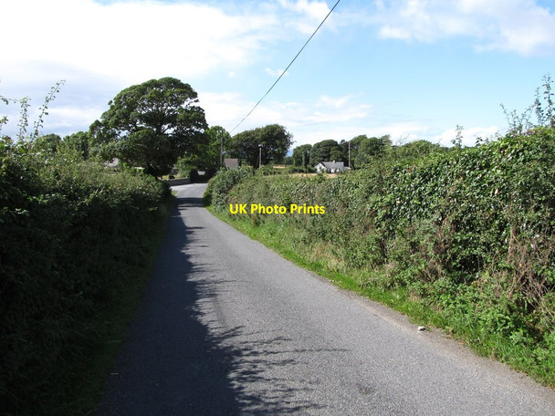 Photo 6"x4" View SW along Ballyhosset Road Bishops Court\/J5642 c2014