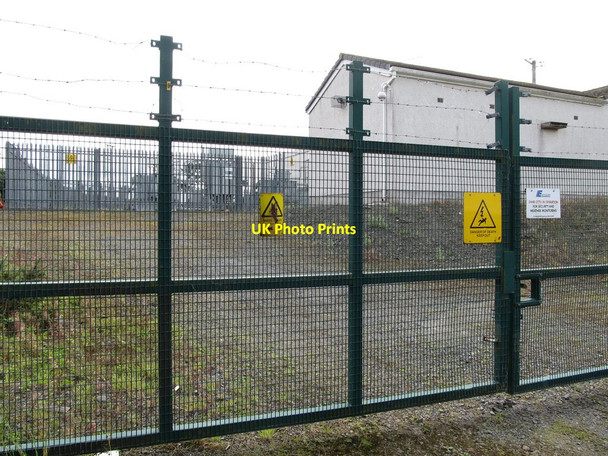Photo 6"x4" Electricity sub-station at the northern end of Ballysallagh Road Downpatrick c2014