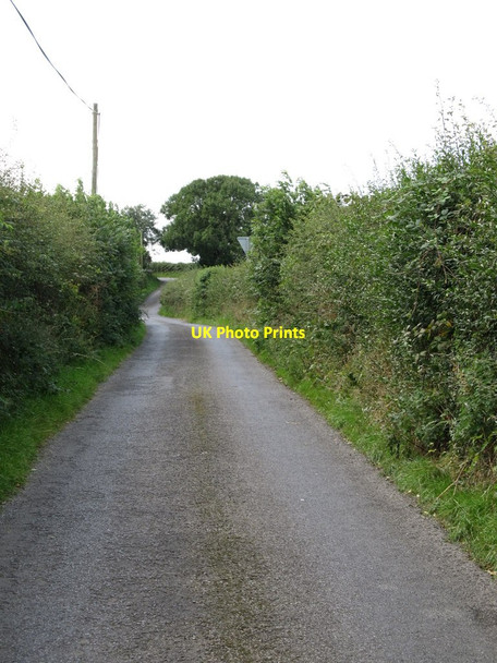 Photo 6"x4" The Ballycruttle Road north of the hamlet of Ballycruttle Bishops Court\/J5642 c2014
