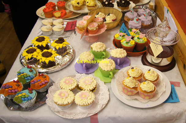 Photo 6"x4" Cupcakes at the Unst Show, Haroldswick Bothen c2014