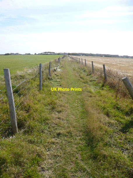 Photo 6"x4" Weston, footpath Southwell\/SY6870 c2014