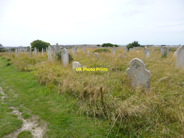 Photo 6"x4" Easton, churchyard Fortuneswell c2014
