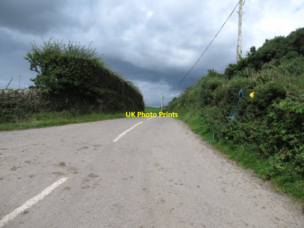 Photo 6"x4" View north along Dillin Road Saul\/J5046 c2014