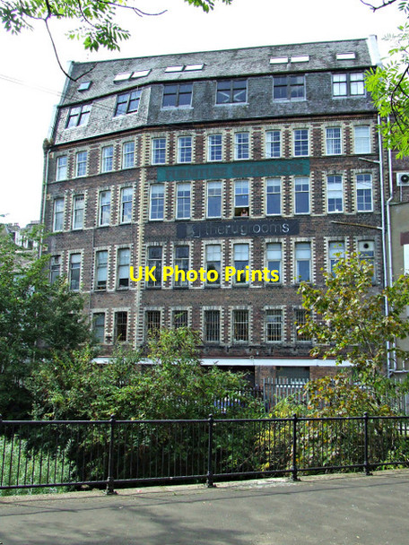 Photo 6"x4" Former warehouse on Otago Street Glasgow c2014