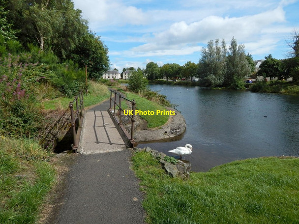 Photo 6"x4" Town Reservoir Greenock\/NS2776 c2014