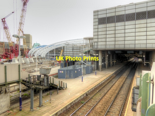 Photo 6"x4" Manchester Victoria Station Redevelopment August 2014 Manchester c2014