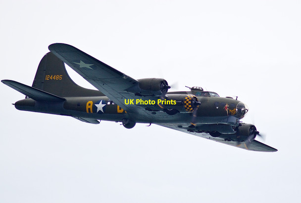 Photo 6"x4" Bournemouth Air Festival 2014 - B-17 Flying Fortress (1) Bournemouth c2014