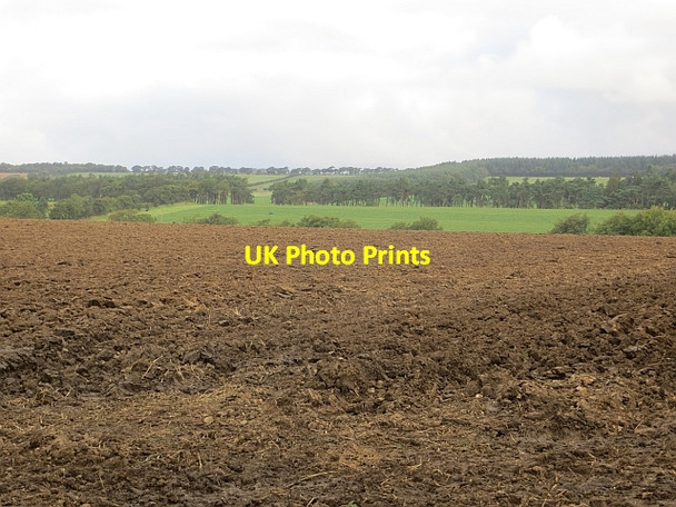 Photo 6"x4" Ploughed field, Drumcrosshall Wester Dechmont c2014
