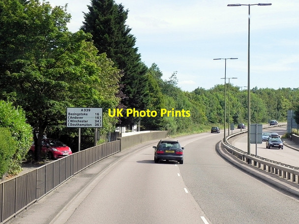Photo 6"x4" Greenham Road (A339), Newbury Newbury\/SU4767 c2014