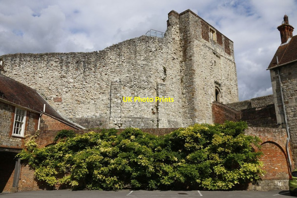 Photo 6"x4" Keep across the Carpark Farnham\/SU8446 c2014