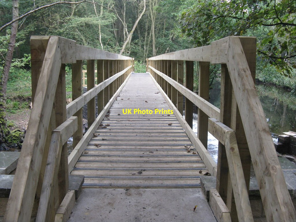 Photo 6"x4" New bridge over the River Don Finkle Street c2014