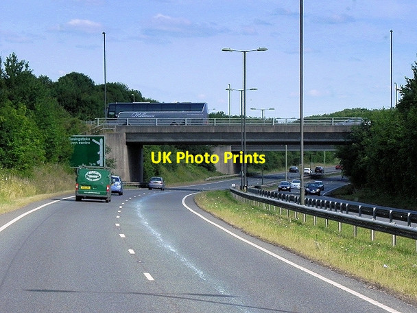 Photo 6"x4" Ringway North, Flyover at Reading Road (A33) Basingstoke c2014