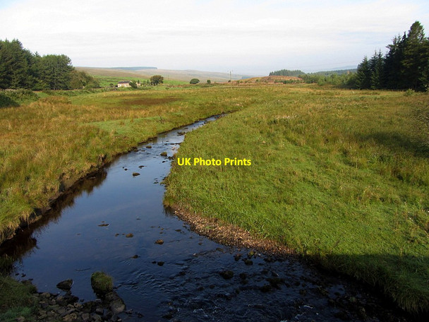 Photo 6"x4" River North Tyne above Kerseycleuch Bridge Kielder c2014