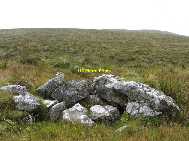 Photo 6"x4" Rock outcrop on Larriston Fells Larriston c2014