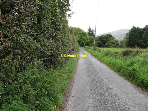 Photo 6"x4" Ballinasack Road approaching the junction with Tullymacreeve Road Forkhill c2014