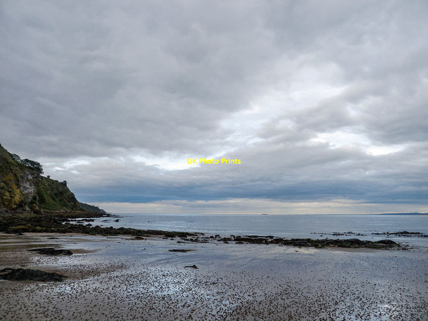 Photo 6"x4" Expanse of sand - low tide by Scart Craig Rosemarkie c2014