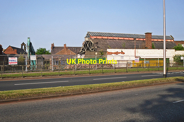 Photo 6"x4" Demolition in progress - Drill Hall main shed Carlisle c2013