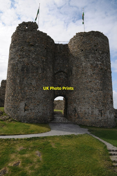 Photo 6"x4" Criccieth Castle Criccieth c2014