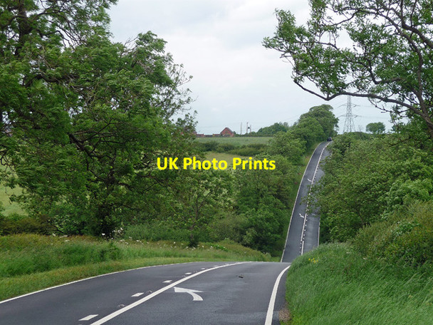 Photo 6"x4" Melton Road near Tilton on the Hill Tilton on the Hill c2012