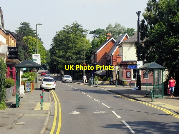 Photo 6"x4" Englefield, St Jude's Road Egham c2014