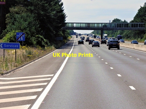 Photo 6"x4" Westbound M3 at Fleet Services Fleet\/SU8054 c2014