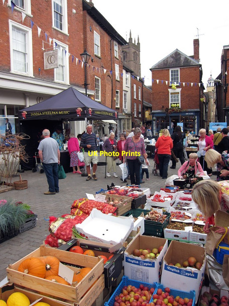 Photo 6"x4" Ludlow Market Ludlow c2014
