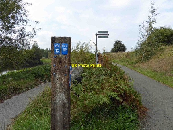 Photo 6"x4" Spen Valley Greenway Dewsbury c2014