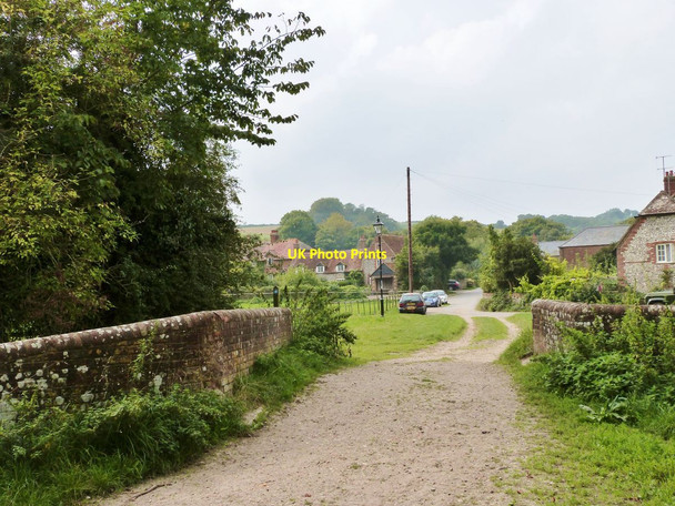 Photo 6"x4" Footbridge over the River Lavant, West Dean, West Sussex West Dean\/SU8612 c2014