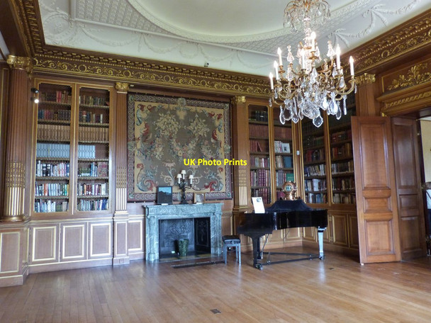 Photo 6"x4" West Dean House. The Great Hall West Dean\/SU8612 c2014