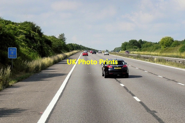 Photo 6"x4" M3 Northbound near Kings Worthy Kings Worthy c2014