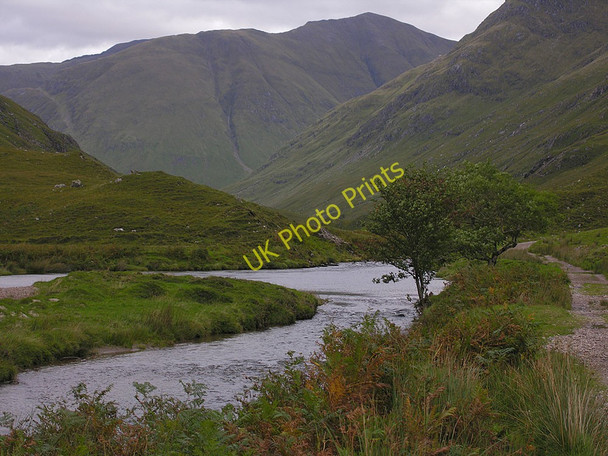 Photo 6"x4" The River Croe in normal conditions Carn-gorm c2005