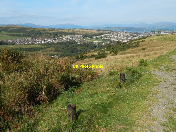 Photo 6"x4" Beside the Greenock Cut Spango\/NS2374 c2014
