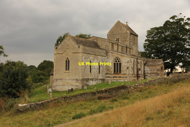Photo 6"x4" Church of St.Michael & All Angels Wadenhoe c2014