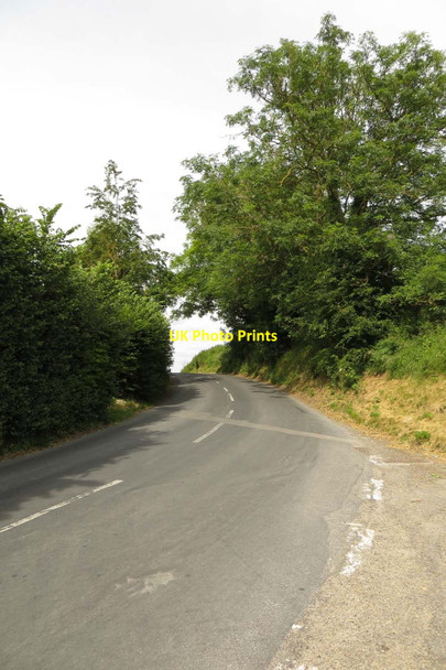 Photo 6"x4" The road to Ashbury Idstone c2014