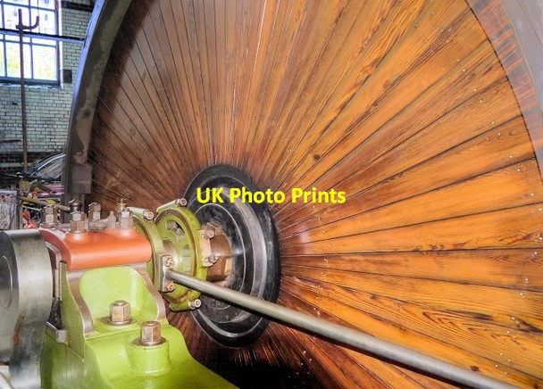 Photo 6"x4" Mill Engine, Haslingden Grane Mill Haslingden c2014