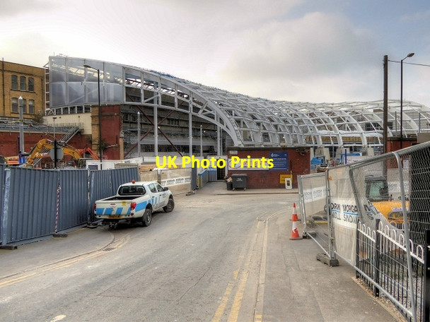 Photo 6"x4" Manchester Victoria Redevelopment - View from Long Millgate Sept 2014 Manchester c2014