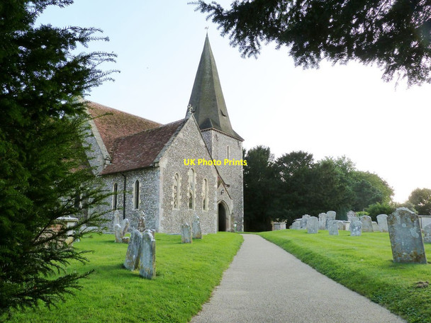 Photo 6"x4" St. Andrew's church,  Oving, West Sussex Oving\/SU9004 c2014