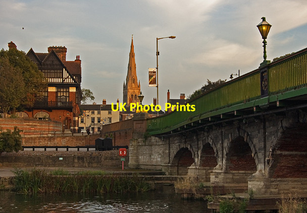 Photo 6"x4" Trent Bridge, Newark Newark-on-Trent c2014