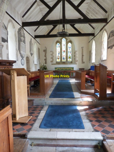 Photo 6"x4" The Chancel, The Church of St. Mary the Virgin, Yapton Burndell c2014