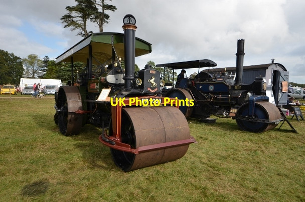 Photo 6"x4" Aveling & Porter Steam Roller no. 10695 Blythburgh c2014
