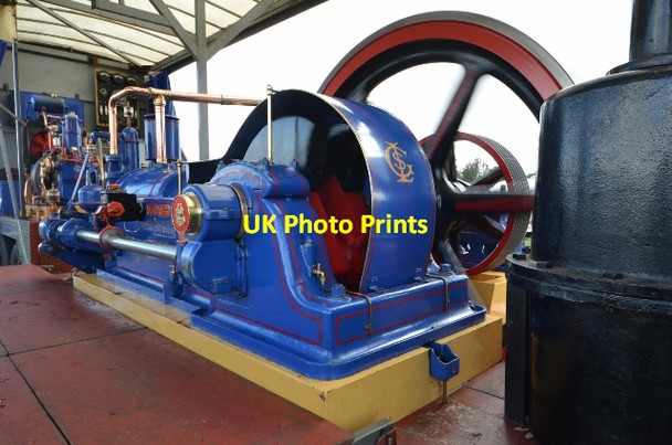 Photo 6"x4" Gardner 13HF Diesel Engine Blythburgh c2014