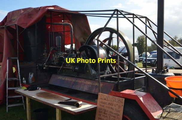 Photo 6"x4" Ruston and Hornsby Engine Blythburgh c2014