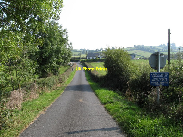 Photo 6"x4" Crossing the Border from Co Monaghan Drumakill c2014