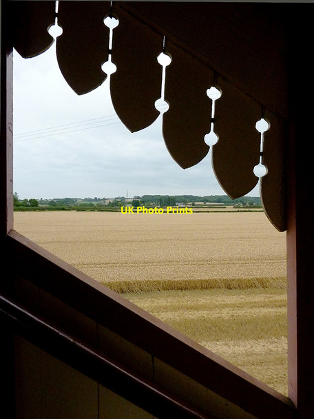 Photo 6"x4" Farmland near Wilmcote Station, Warwickshire Wilmcote c2012