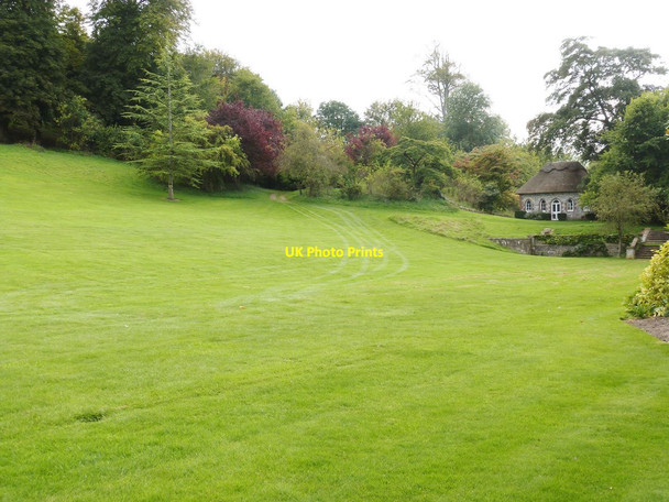 Photo 6"x4" Firle Place gardens West Firle c2014