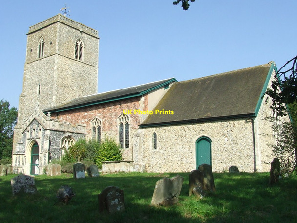 Photo 6"x4" Sweffling Church Sweffling c2014