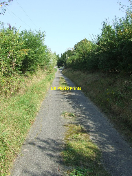 Photo 6"x4" Minor Road Rendham c2014