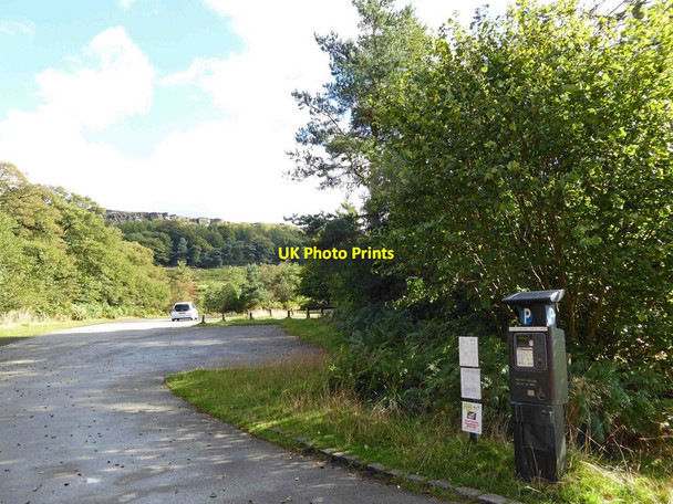 Photo 6"x4" Pay and display car park for Stanage Edge Hathersage c2014